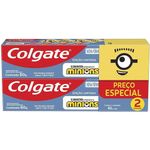 creme dental infantil colgate minions 2 unidades