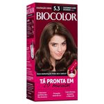 tintura para cabelo biocolor 5.3 castanho claro dourado