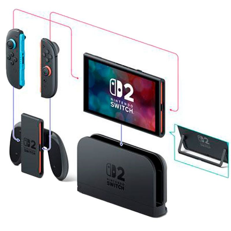 Console Nintendo Switch 2 Com Pokémon Legends ZA Edition Bundle AT-BI