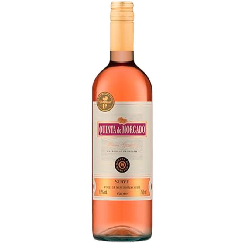 vinho rosé suave quinta do morgado 750ml