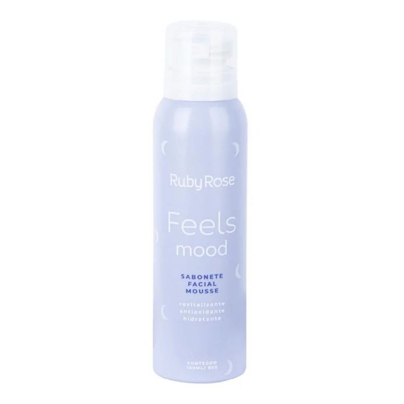 sabonete mousse facial ruby rose nuvem de algodão hb 320 (mp)