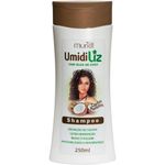shampoo muriel umidiliz com óleo de coco 250ml