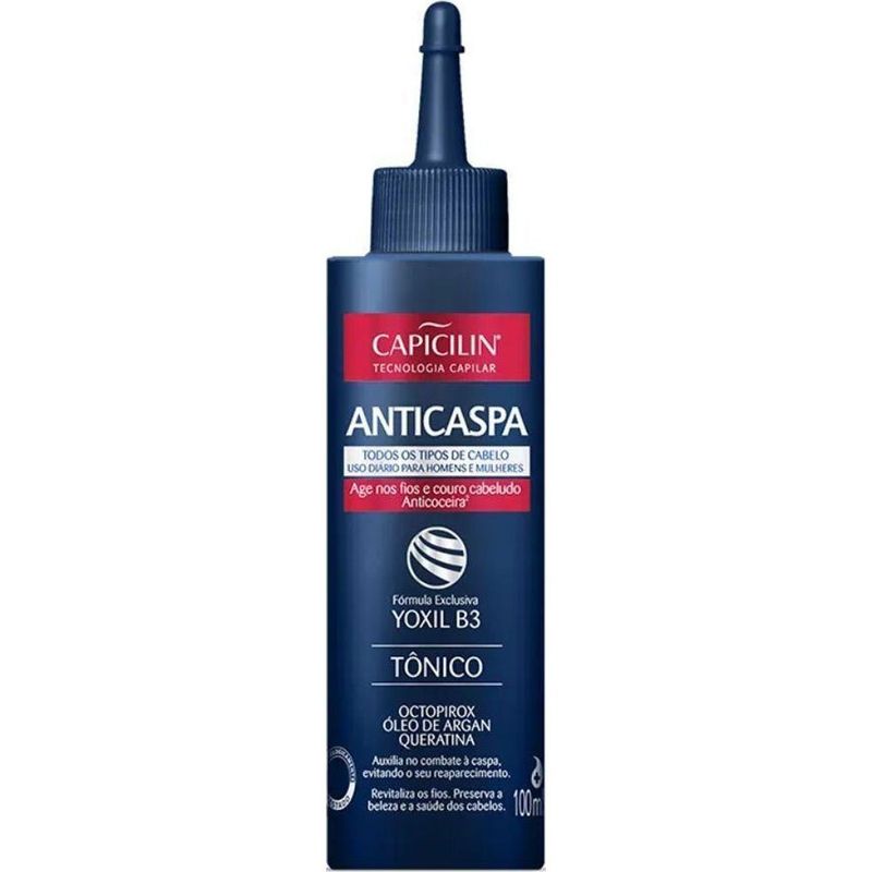 tônico capilar capicilin anticaspa 100ml