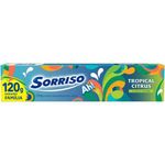 creme dental sorriso tropical citrus 120g