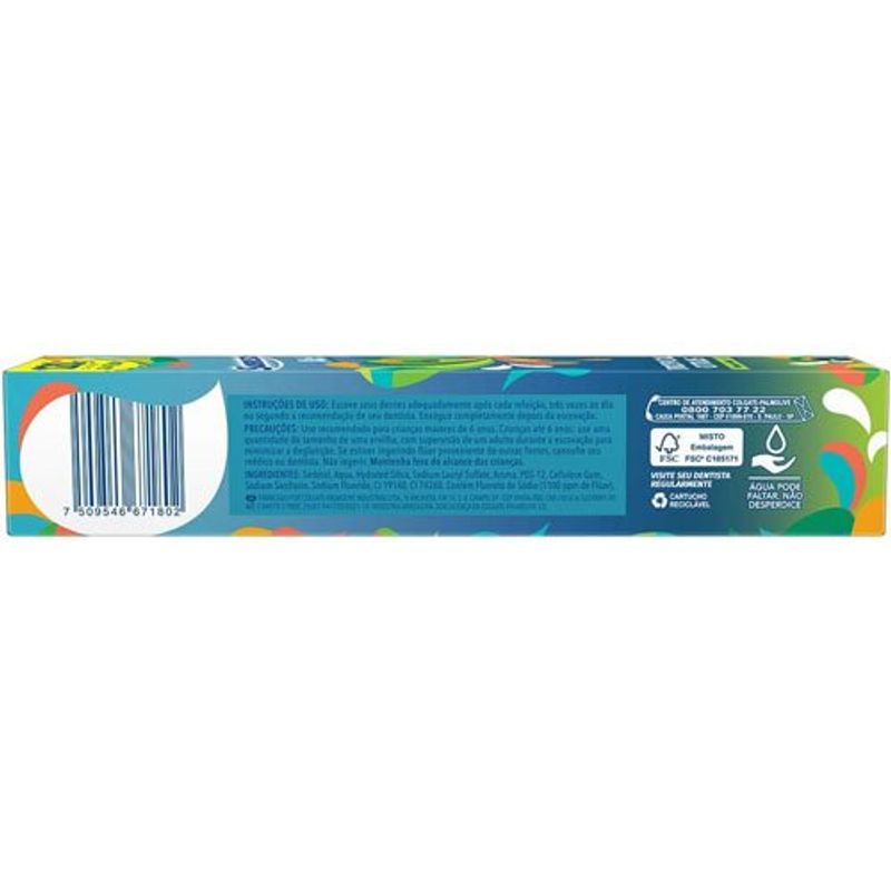 creme dental sorriso tropical citrus 120g
