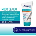 gel de limpeza facial asepxia gen antioleosidade 150ml