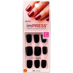 unha postiça autocolante mate impress born pretty curto 24 unidades