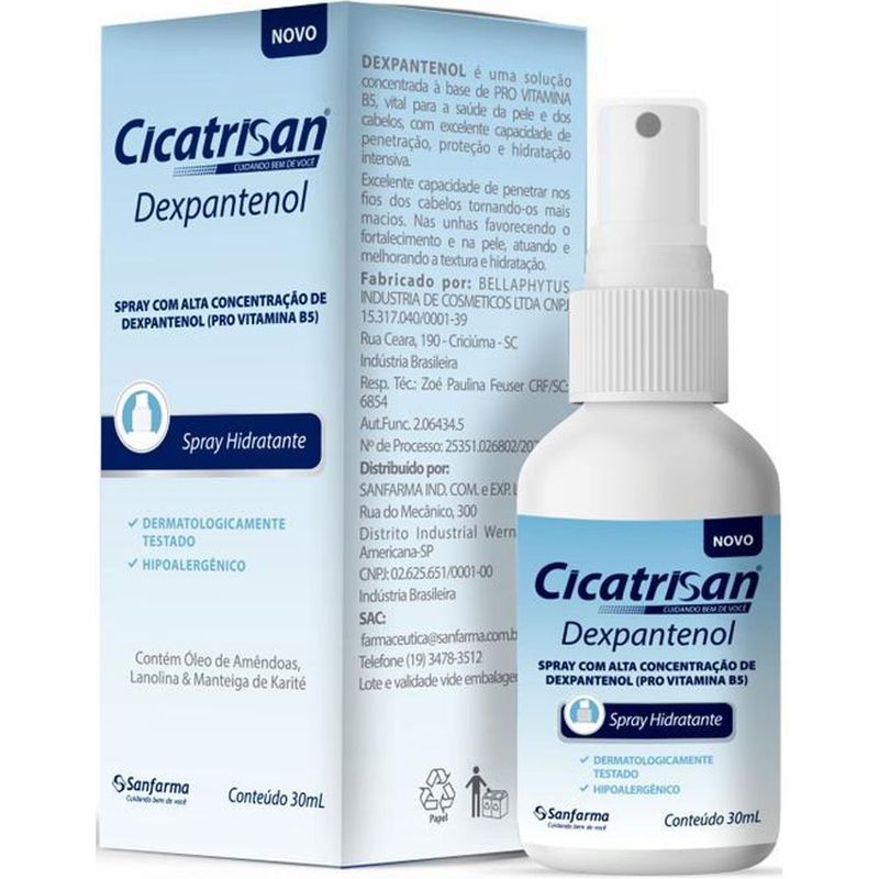 cicatrisan dexpantenol spray 30ml
