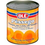 pessego em caldas lata ole 450g