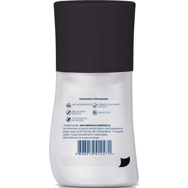 desodorante roll-on monange invisível, monange 60ml