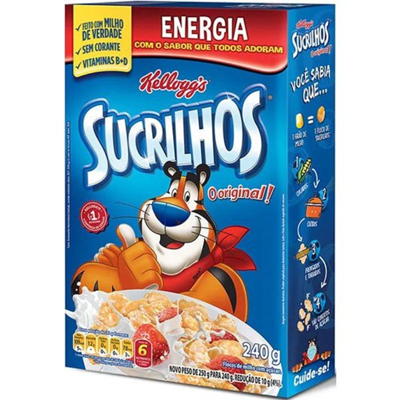 cereal matinal kelloggs sucrilhos original 240g