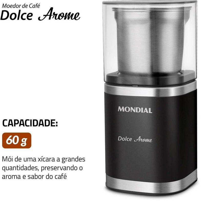 moedor de café mondial mcf-01-bi 75580 127v/60hz (mp)