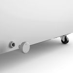 freezer horizontal metalfrio inverter 543 litros 2 portas bivolt branco da550ift00