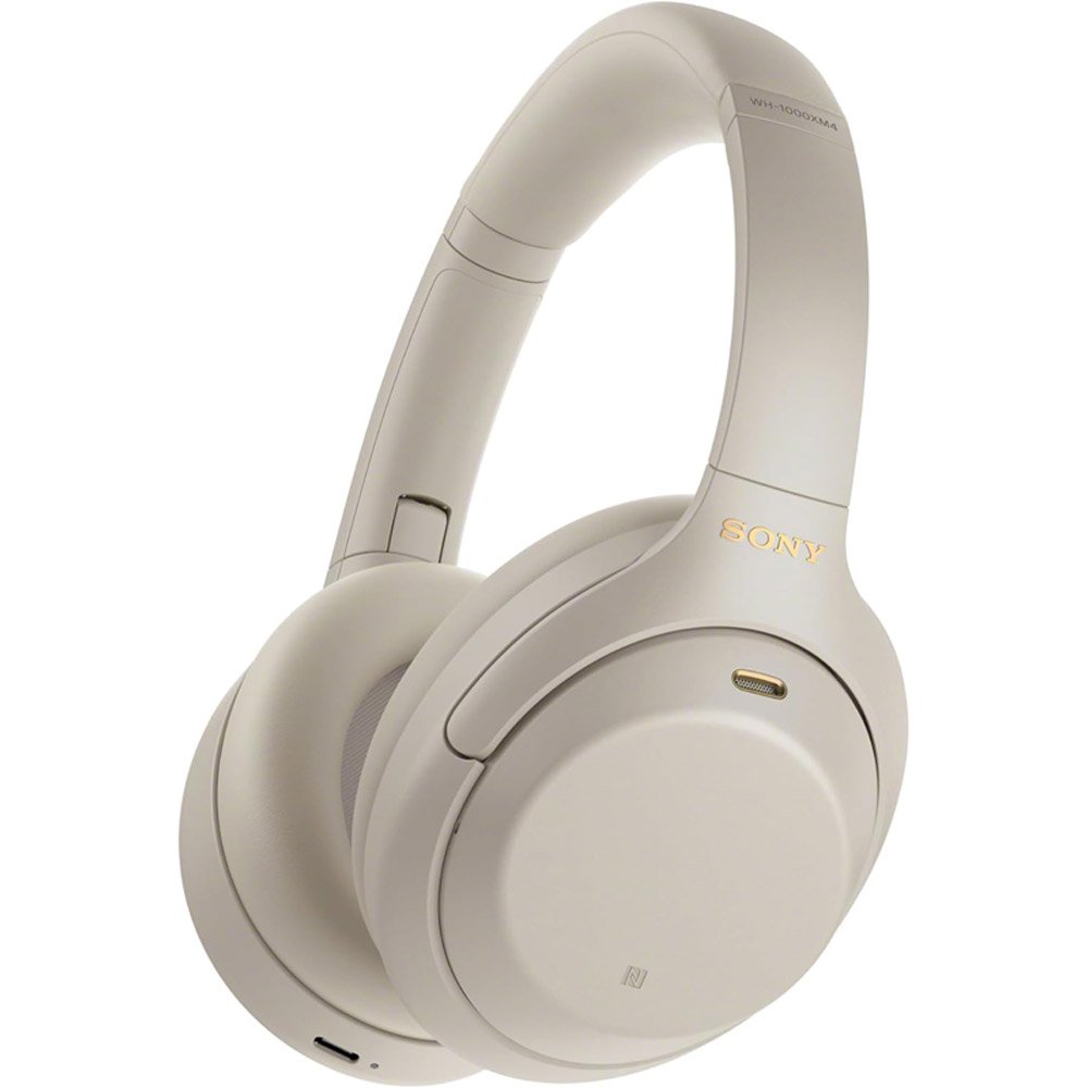 Headphone Sem Fio Sony WH-1000XM4 Prata com Alexa