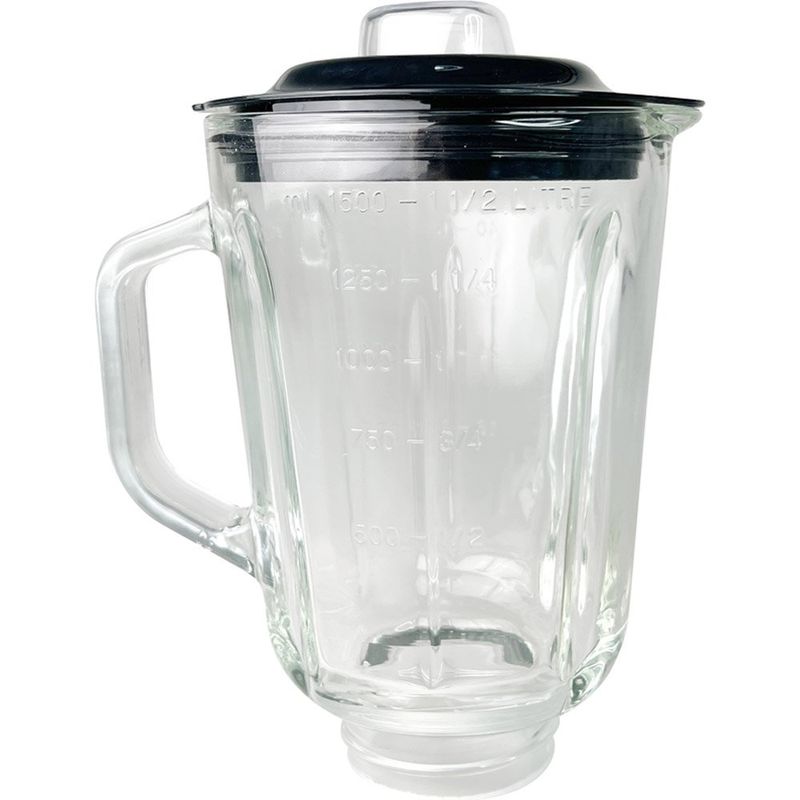 copo para liquidificador de vidro baumon preto kp-copo-1805