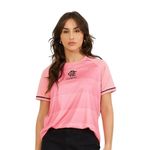 camisa feminina flamengo braziline frequencia rosa m (mp)