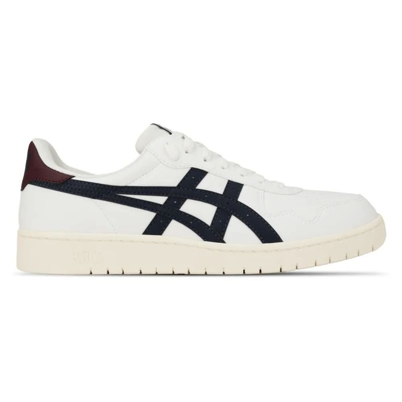 tênis casual masculino n°42 asics japan s branco azul (mp)