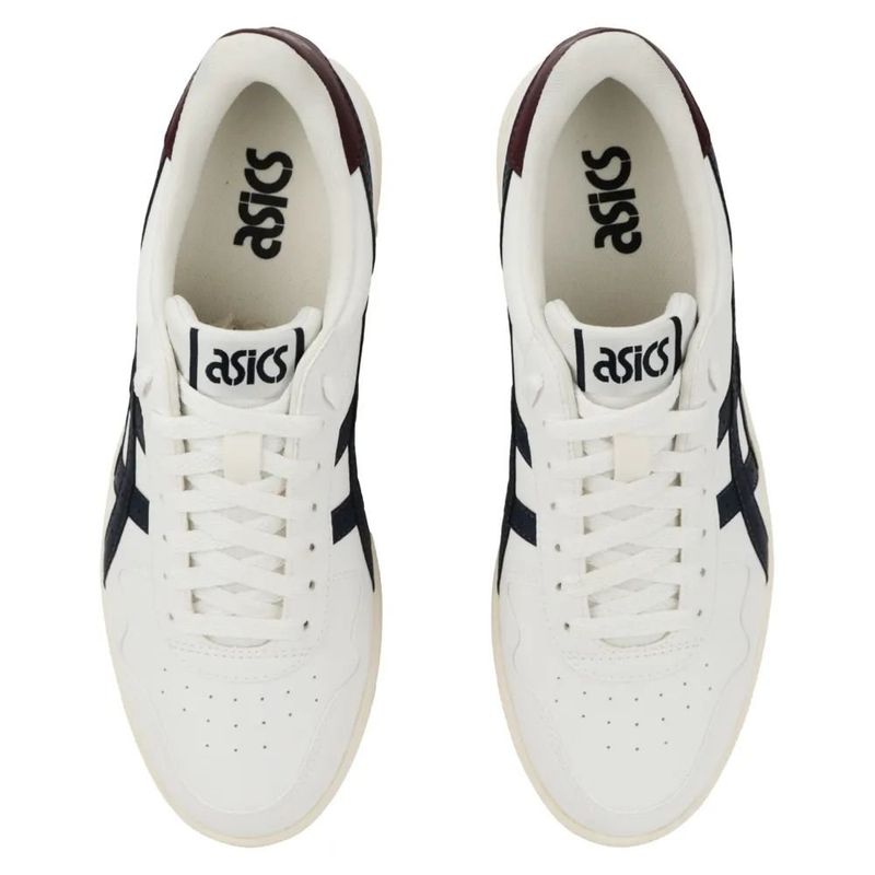 tênis casual masculino n°42 asics japan s branco azul (mp)
