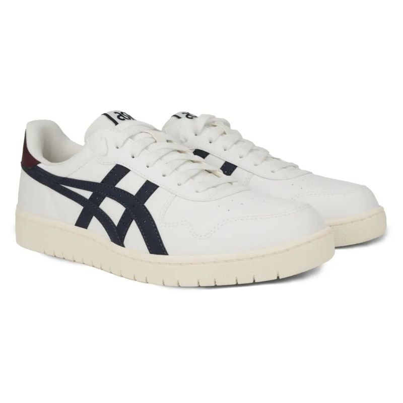 tênis casual masculino n°42 asics japan s branco azul (mp)