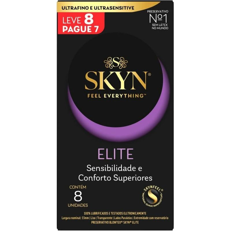 preservativo blowtex skyn elite 8 unidades