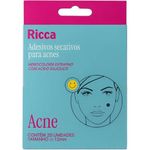 adesivo secativo para acnes ricca smile 20 unidades