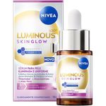 sérum facial nivea luminous 630 skin glow pele iluminada e uniforme 15ml