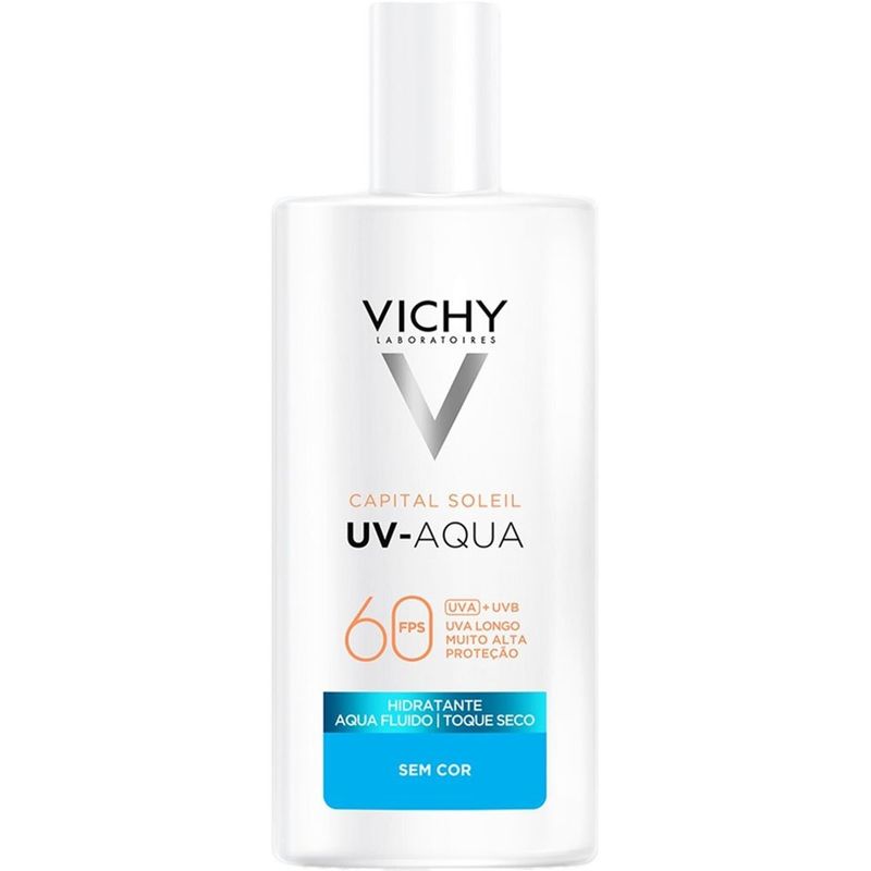 protetor solar facial vichy capital soleil aqua-fluido fps 60 40ml