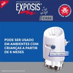 repelente elétrico líquido exposis casa aparelho + refil 32,9ml