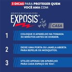 repelente elétrico líquido exposis casa aparelho + refil 32,9ml