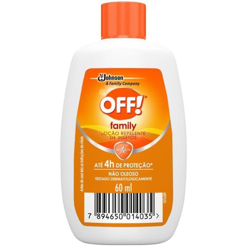 repelente off! family loção 60ml