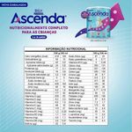 fórmula infantil ascenda nestlé 3 a 10 anos sem sabor 800g