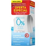 kit sabonte íntimo gino-canesten puro cuidado 200ml 2 unidades