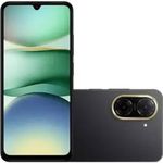 smartphone redmi a5 cor preto 128gb tela 6.88" câmera 8mp com ia 8gb ram