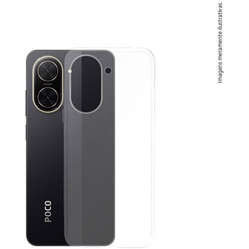 Smartphone Xiaomi Poco C71 128GB Preto 8GB RAM | Bemol