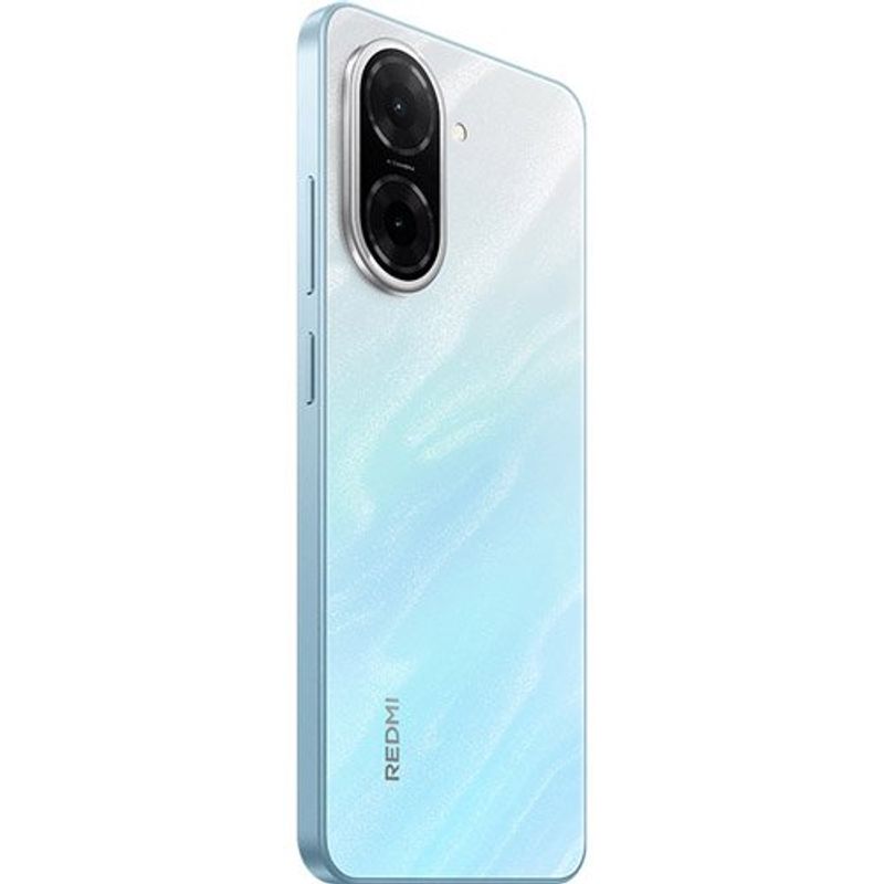 smartphone xiaomi poco c71 cor azul tela 6,88" 128gb 120hz câmera 32mp com ia 8gb ram