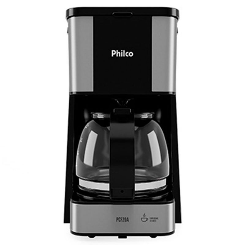 cafeteira philco capacidade 20 cafezinhos 127v cor preto pcf20a