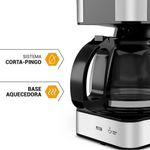 cafeteira philco capacidade 20 cafezinhos 127v cor preto pcf20a