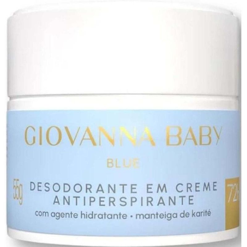desodorante em creme antiperspirante giovanna baby blue 55g