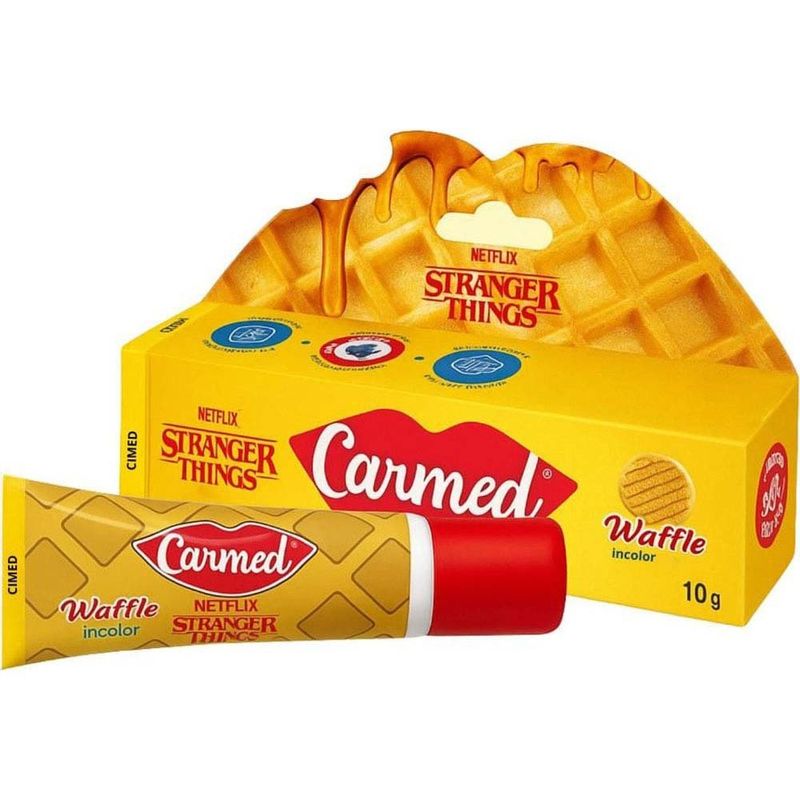 hidratante labial carmed netflix stranger things waffer 10g