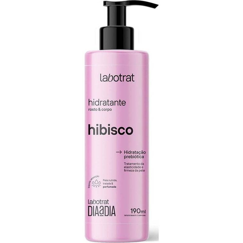 hidratante labotrat dia a dia hibisco 190ml
