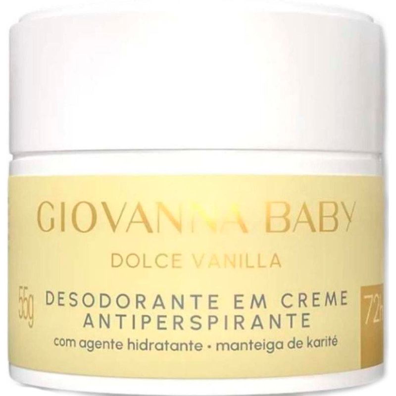 desodorante em creme antiperspirante giovanna baby dolce vanilla 55g