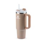 copo térmico stanley quencher almond rose 887ml 8799 (mp)