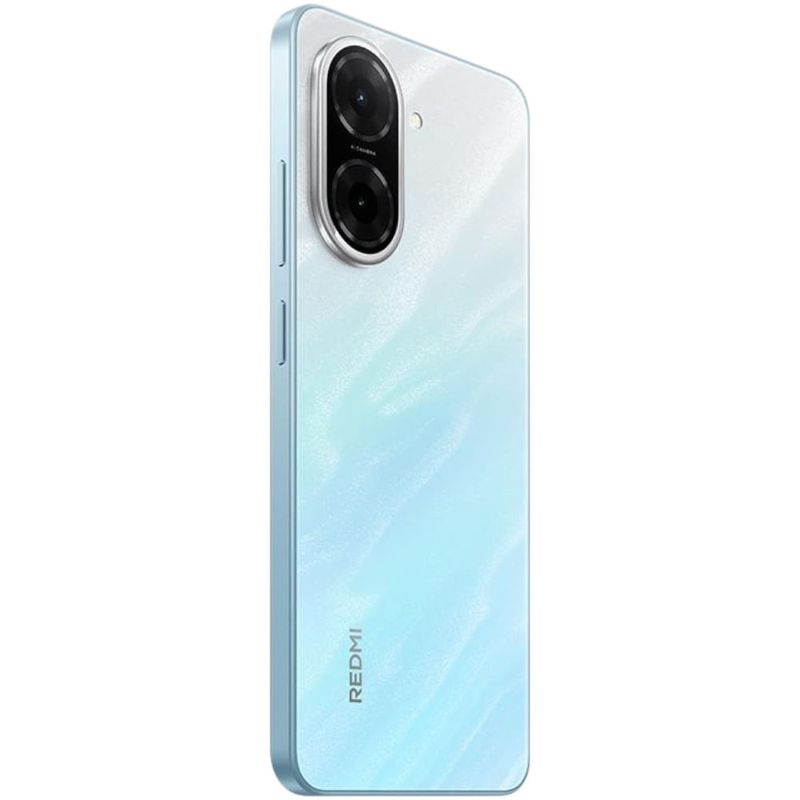 smartphone redmi a5 azul 128gb tela 6.88" câmera 8mp com ia 8gb ram