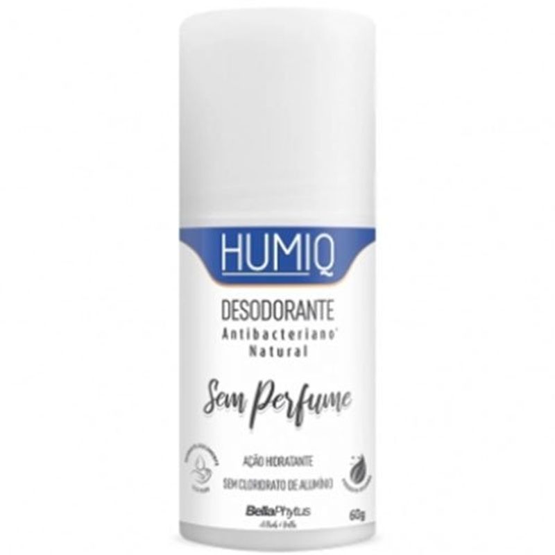 desodorante roll-on humiq sem perfume 60g bellaphytus