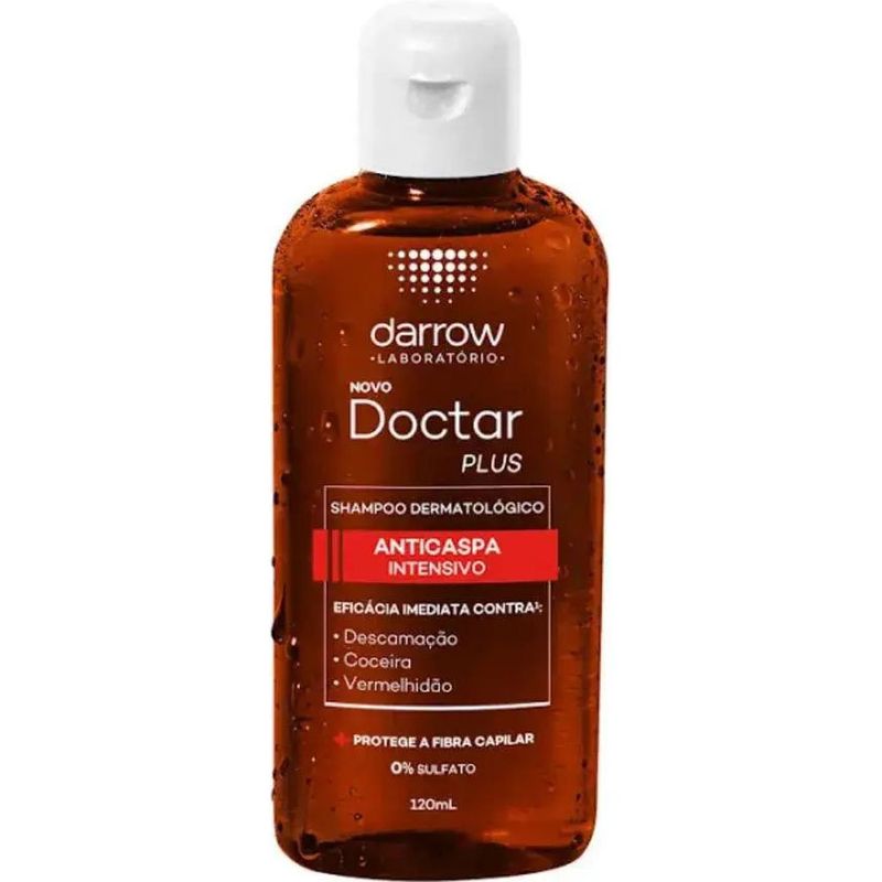shampoo anticaspa darrow doctar plus intensivo 120ml