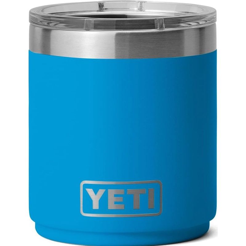 copo térmico yeti 295ml com tampa magslider isolamento a vácuo e aço inoxidável azul a-bi