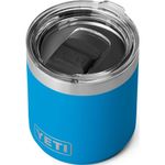 copo térmico yeti 295ml com tampa magslider isolamento a vácuo e aço inoxidável azul a-bi