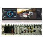 rádio central multimídia e-tech mp5 4" 1 din bluetooth/ usb com controle remoto (mp)