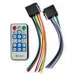 rádio central multimídia e-tech mp5 4" 1 din bluetooth/ usb com controle remoto (mp)