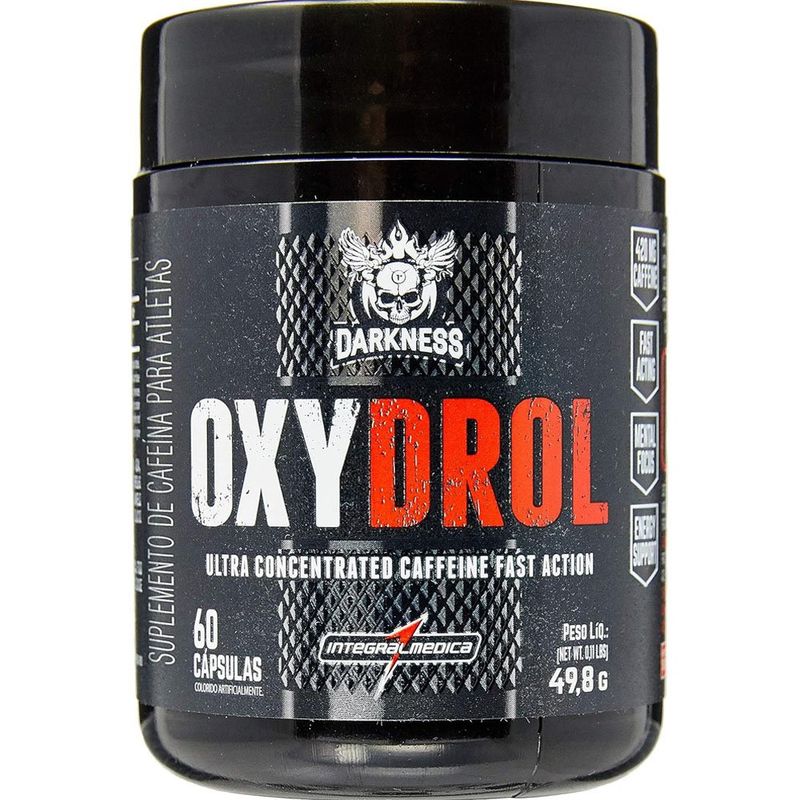 oxydrol darkness 60 cápsulas